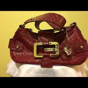 Guess Red Shoulder Bag CLASSIC Pre-loved EUC